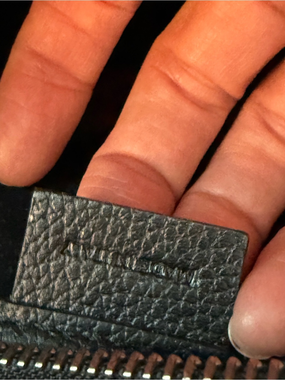 Celine Black Pebbled Leather Luggage Tote - Picture 8 of 8